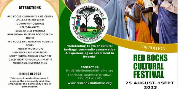 11th Red Rocks Cultural Festival 2023 @ Red Rocks Initiative for Sustainable Development | Nyakinama | Northern Province | Rwanda